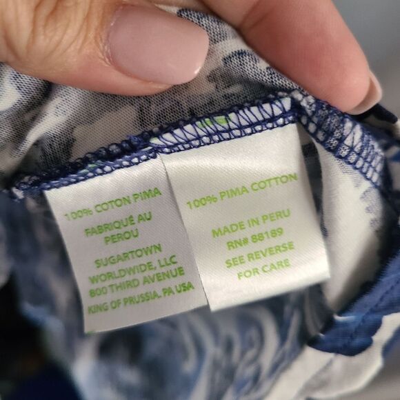 Lilly Pulitzer‎ Hampton Tank Dress 100% Pima Cotton - Picture 5 of 5